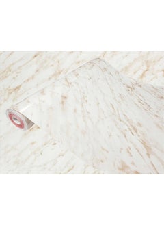 d-c-fix 546-2615 Cream Marble Pattern Adhesive Foil (45CM x 3mt)  - Image 3