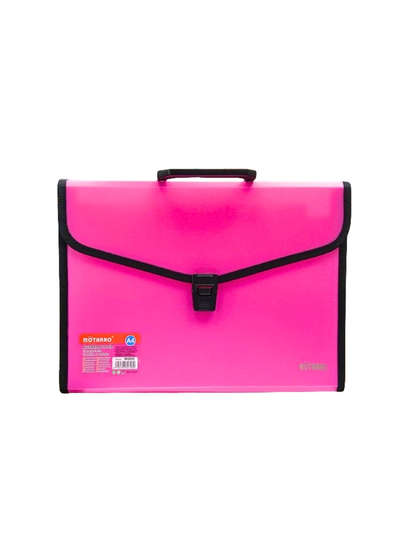 MOTARRO - 12 Pockets Expanding File Folders, Portable Accordion A4 Expandable File Organizer - Image 1