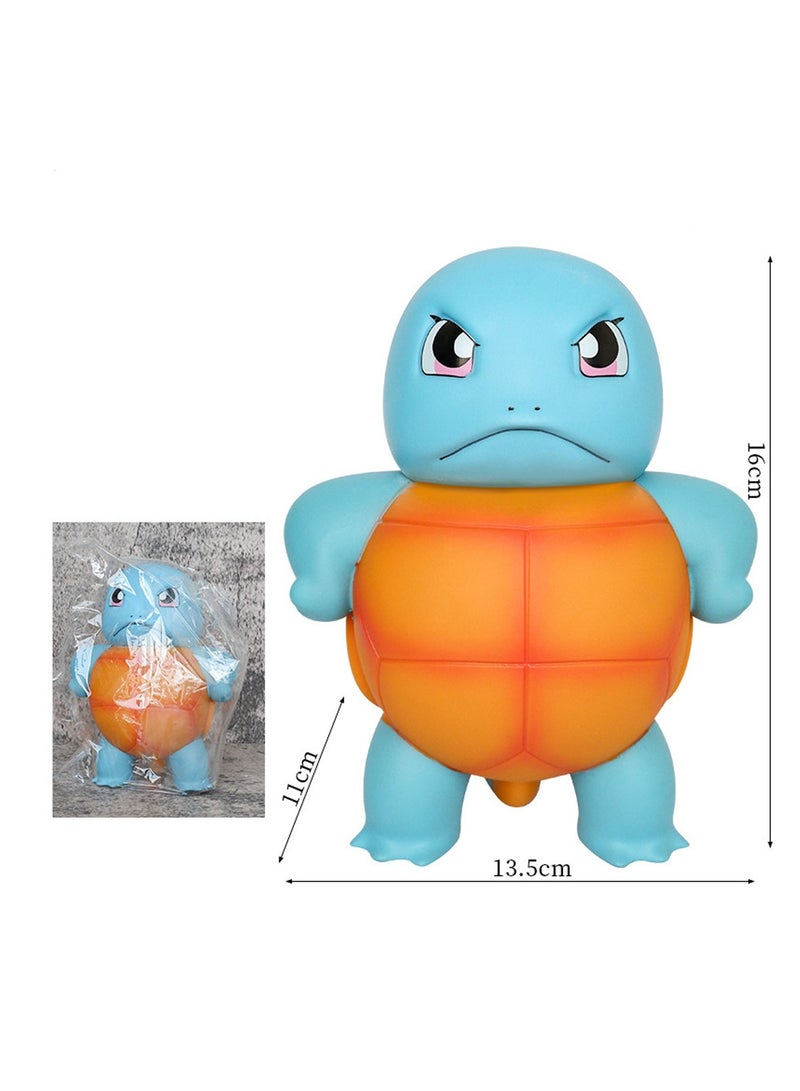 general 16cm cartoon character tsundere squirtle children's magic model ornaments gift - Image 2