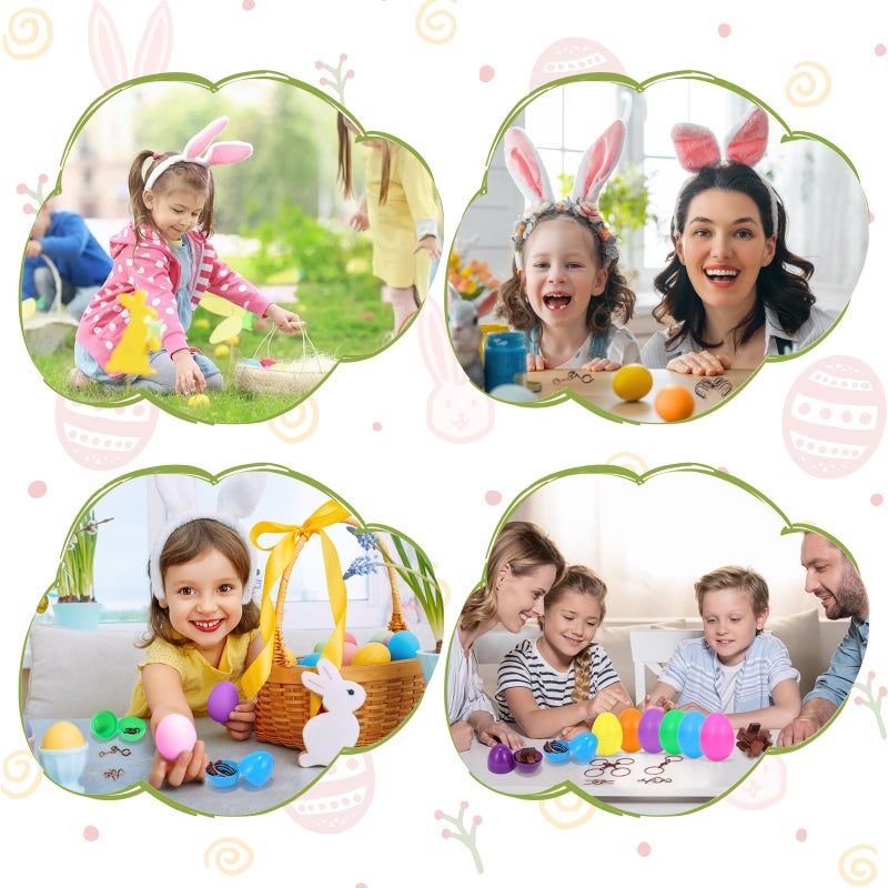 Mytothfy 24 Pack Easter Eggs Filled with Brain Teaser Puzzles, Easters Egg Stuffers for Teens Kids Boys Girls, Easter Basket Stuffers for Kids Teens Adults, Eggs Fillers Hunt Game, Classroom Prize Supplies - Image 5