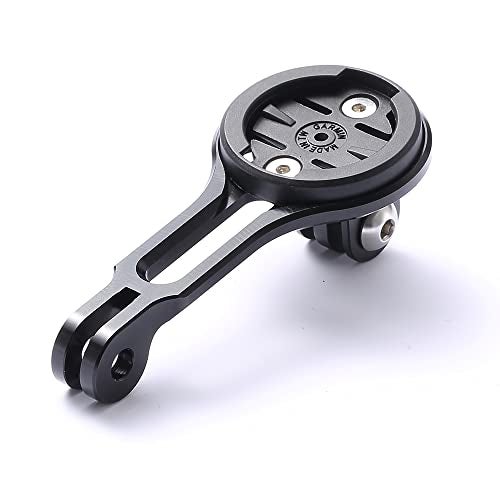 Cestbon Out Front Bike Handlebar Combo Mount with Adapter for Garmin Edge Wahoo Elemnt Bryton Rider Stages Dash Hammerhead Campatible with Cervelo Trek Bontrager Blendr BMC ICS Cannondale C1 Stem - Image 1