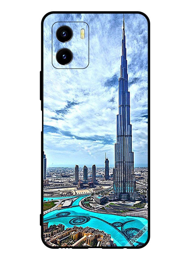 Covernex Protective Case Cover For vivo Y15s Burj Khalifa Touch Clouds - Image 1