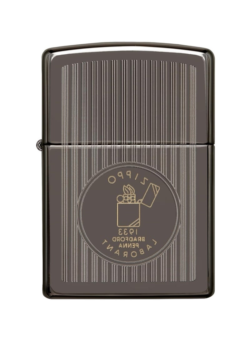 Zippo Founder's Day Design Windproof Lighter (Black) - 49629 - Image 1
