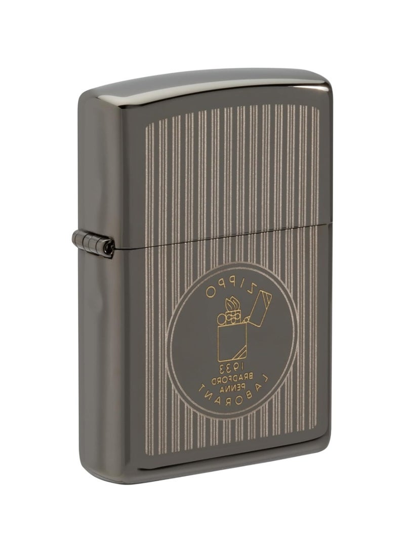 Zippo Founder's Day Design Windproof Lighter (Black) - 49629 - Image 2