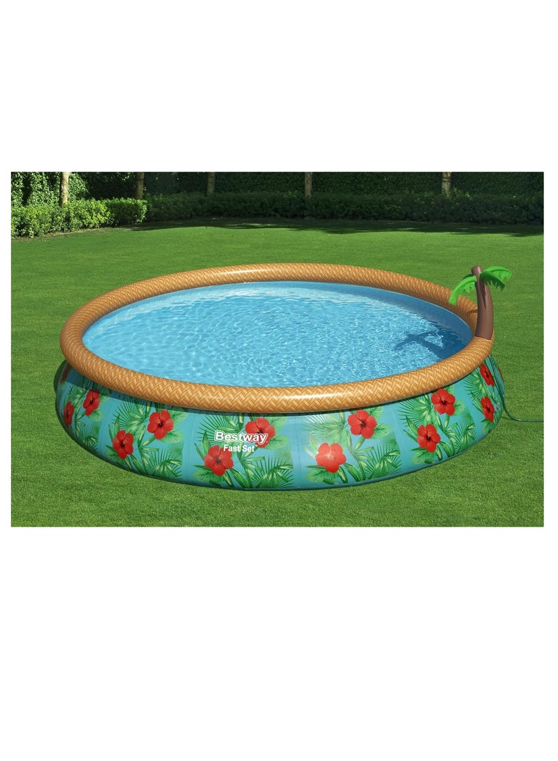 Bestway Pool Set Fastset Paradise Palm 457X84Cm - No:57416 - Image 4