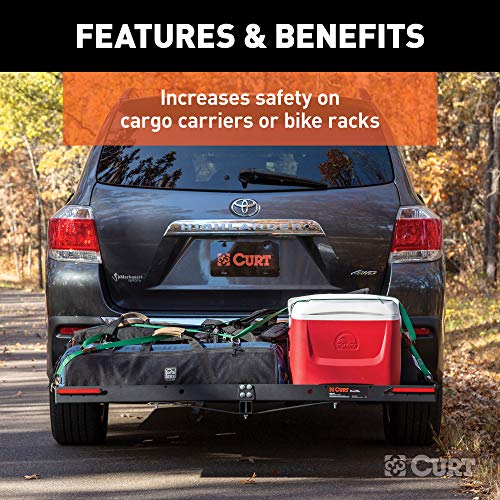 CURT 53201 Auxiliary Automotive LED Light Strips for Hitch Cargo Carrier, Bike Rack, 2-Pack - Image 4