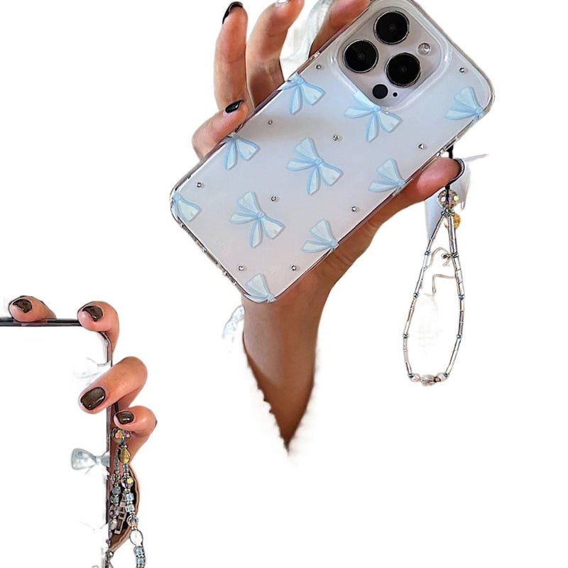 MS Protective Case, White Film, Drop Protection, Bow Design, Shockproof Cover for iPhone 12 Pro - Image 4