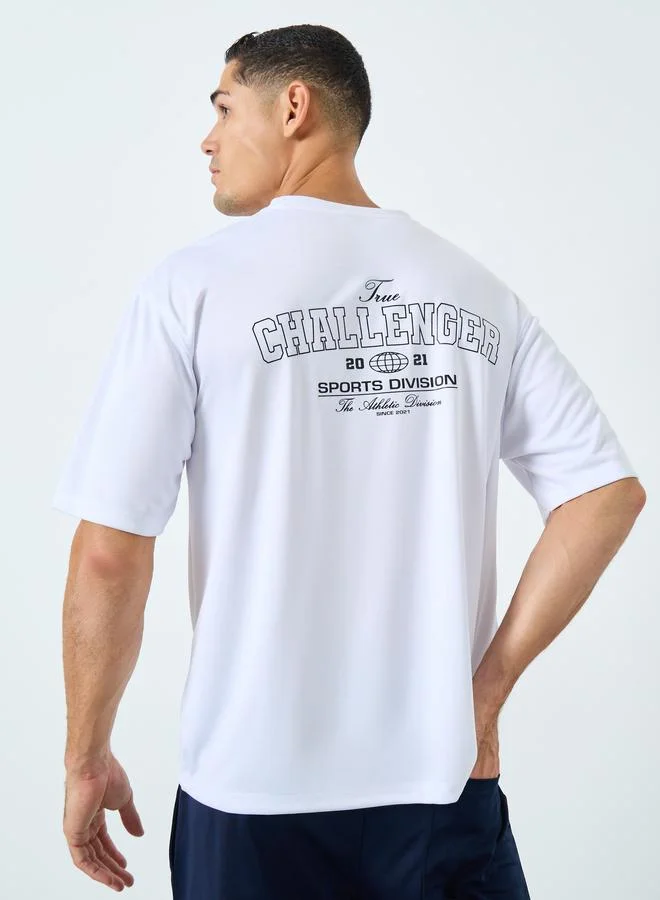Styli Styli Men Sport Athleisure Oversized T-Shirt