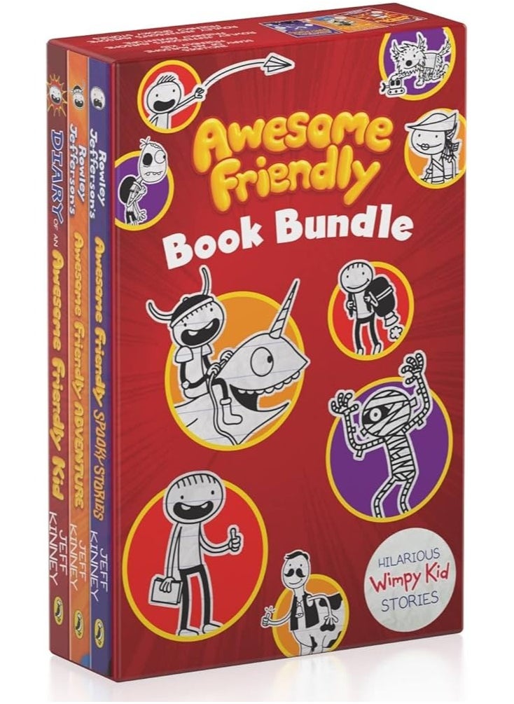 null - Awesome Friendly Book Bundle by Jeff Kinney - Image 1