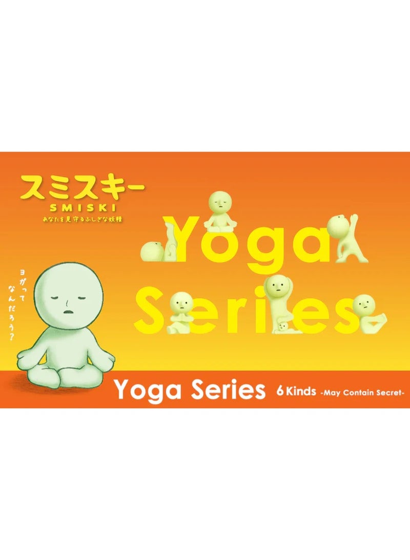 Smiski Glow-in-the-Dark Doll, Yoga Series, Random Style, 1-Pack (Single Blind Box) (High Quality Edition) - Image 3