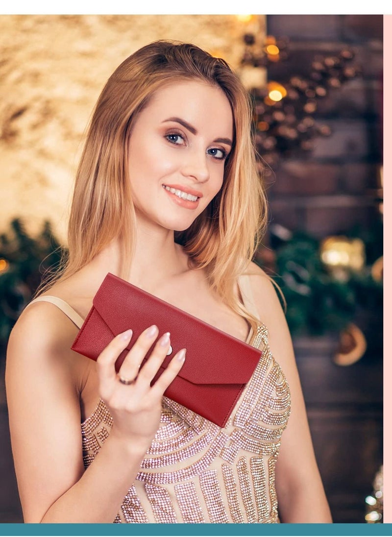 📩What you will receive: you will get 3 pieces of PU leather cash envelopes in different colors; Sufficient quantity and stylish colors will meet your daily needs and replacements