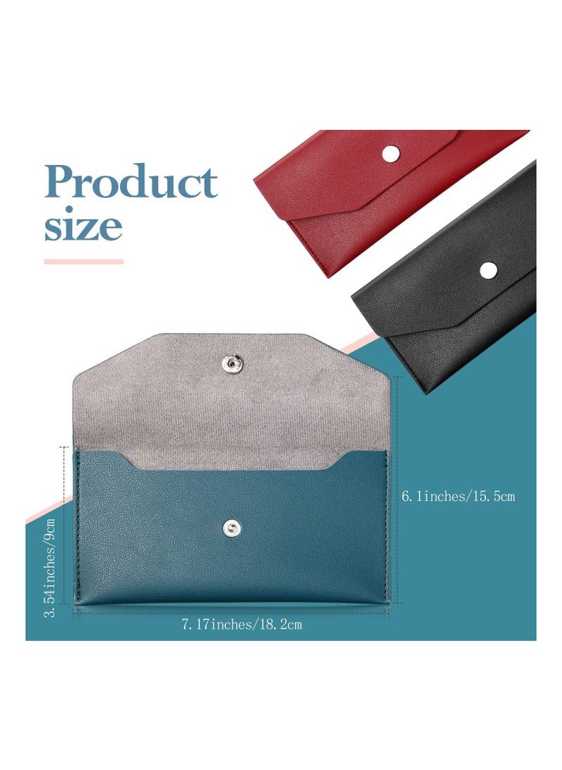 📩What you will receive: you will get 3 pieces of PU leather cash envelopes in different colors; Sufficient quantity and stylish colors will meet your daily needs and replacements
