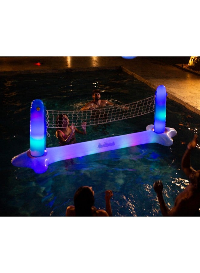 Poolcandy Illuminated Giant Floating Led Volleyball Set - Image 3