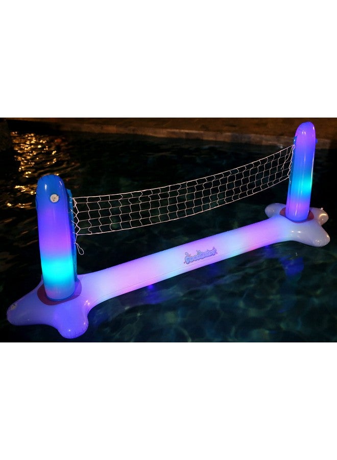 Poolcandy Illuminated Giant Floating Led Volleyball Set - Image 4