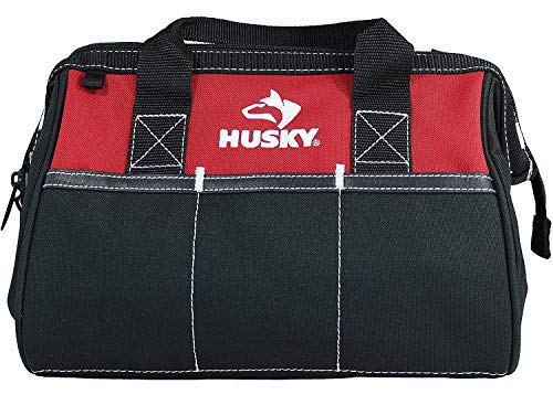 Husky 12 Inch Contractor’s Multi-Purpose Water-Resistant Tool Bag - Image 2