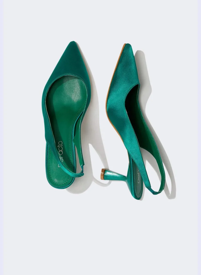 ديفاكتو Pointed Toe High Soles