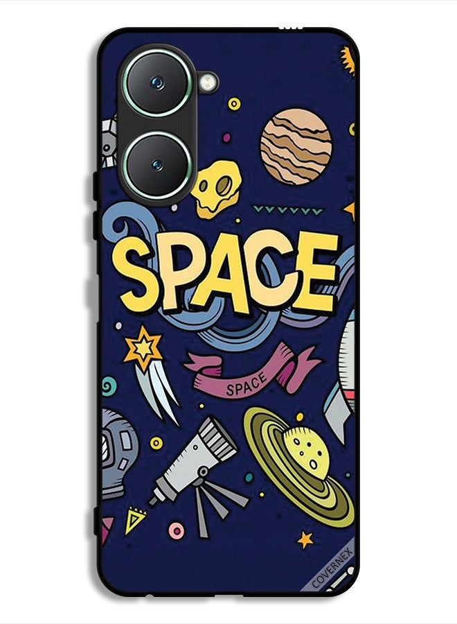 Covernex Vivo Y18i 4G Protective Case Cover Space Art