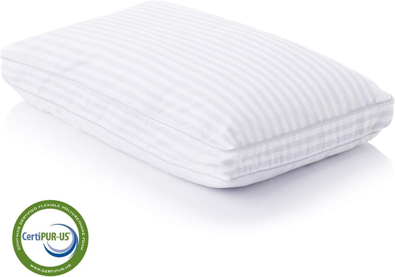 Malouf Convolution Gelled Microfiber with Convoluted Memory Foam Pillow  Down Alternative  Queen - Image 3