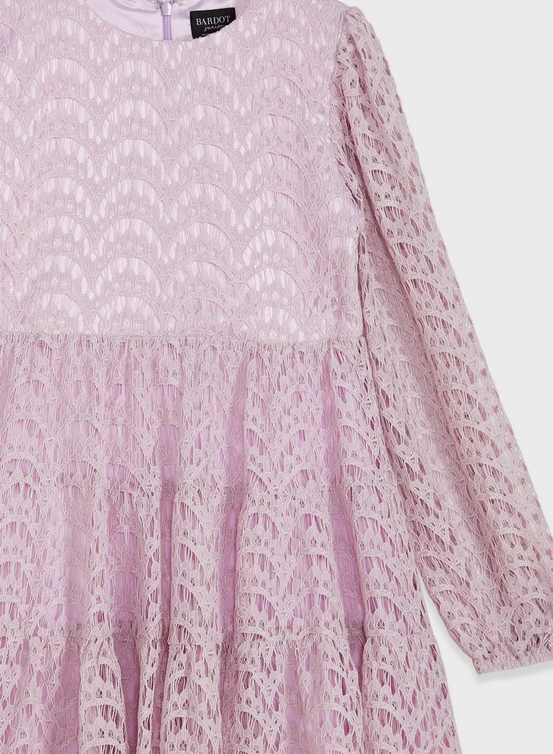Bardot Junior Kids Ella Lace Dress