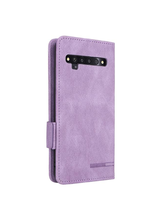 erorex Case For TCL 10 Pro Magnetic Clasp Flip Leather Phone Case - Image 3