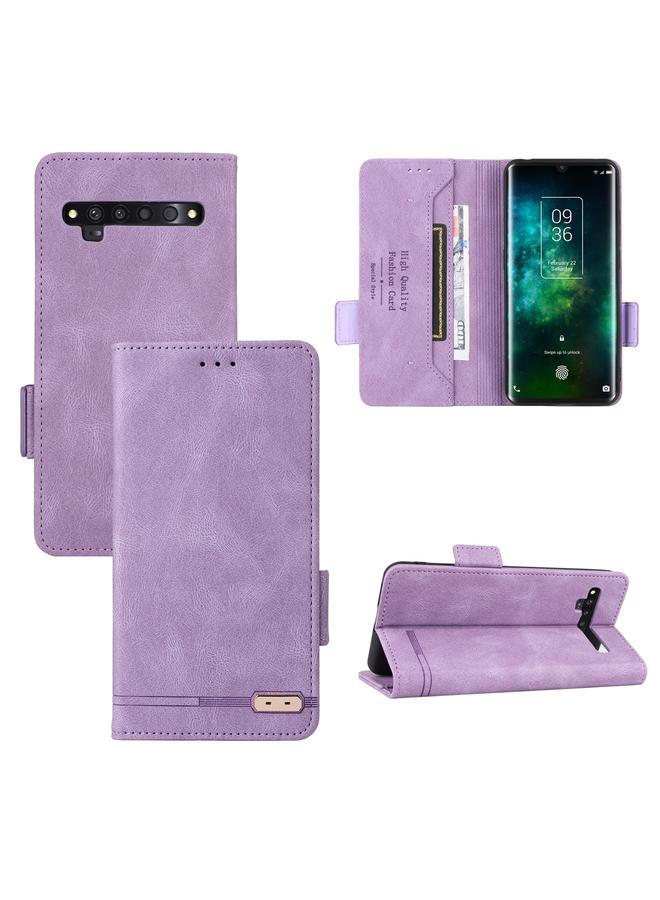 erorex Case For TCL 10 Pro Magnetic Clasp Flip Leather Phone Case - Image 1