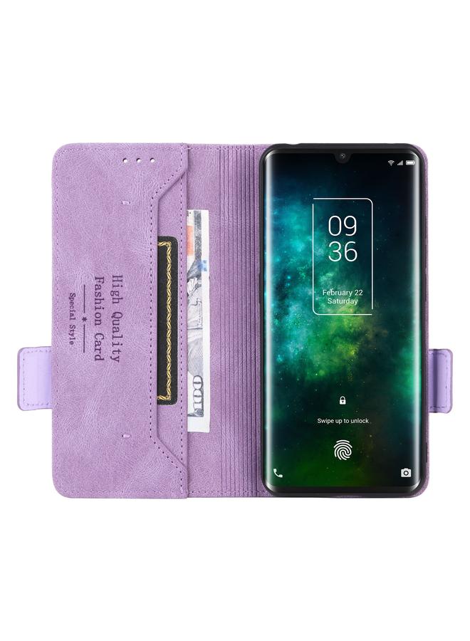 erorex Case For TCL 10 Pro Magnetic Clasp Flip Leather Phone Case - Image 5