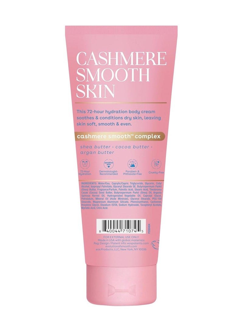 eos Cashmere Skin Collection Post-Shave Smooth Body Cream- Vanilla Cashmere Scented, 72-Hour Hydration, 207ml - Image 5