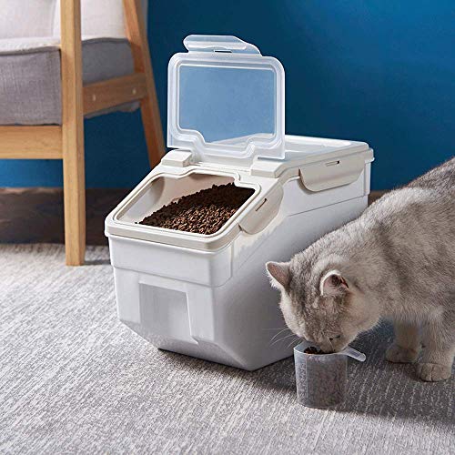 BIPEGE WINIAER Airtight Food Storage Containers, Large Capacity Pet Food Storage Container, Kitchen Pantry Storage Bin for Rice, Cereal, Flour, Snacks - Image 2