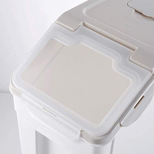 BIPEGE WINIAER Airtight Food Storage Containers, Large Capacity Pet Food Storage Container, Kitchen Pantry Storage Bin for Rice, Cereal, Flour, Snacks - Image 5