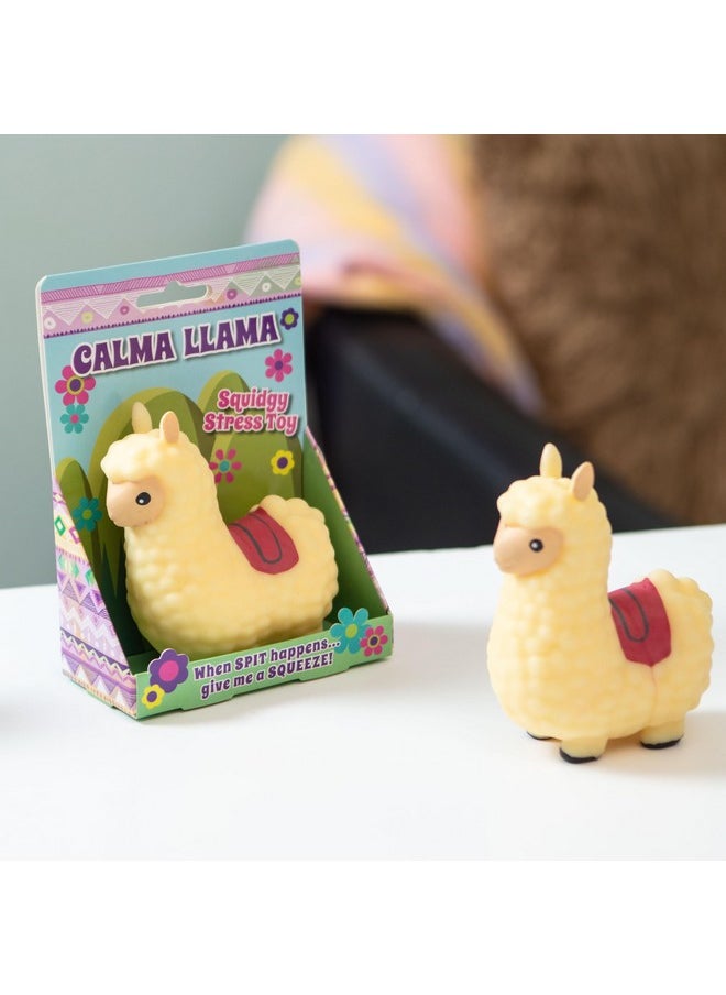 Boxer Gifts - Calma Llama Stress Relief Toy | Unique Stress Balls For Adults & Teenagers - Animal Squishy Fidget Toys For Anxiety - Cool Desk Accessories | Cute Stocking Stuffer Llama Gifts - Image 1
