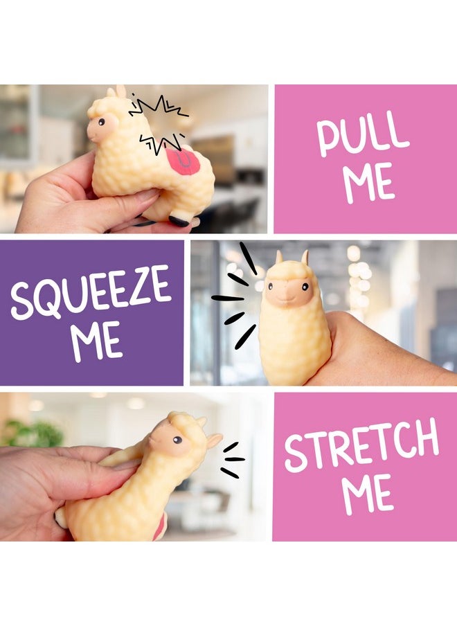 Boxer Gifts - Calma Llama Stress Relief Toy | Unique Stress Balls For Adults & Teenagers - Animal Squishy Fidget Toys For Anxiety - Cool Desk Accessories | Cute Stocking Stuffer Llama Gifts - Image 1