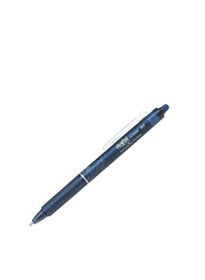 PILOT 6-Piece Frixion Clicker Erasable Ball Pen 0.7mm Tip Blue Black Ink - Image 2