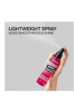 REDKEN Redken Quick Blowout Heat Protection Spray | Blow Dry Primer to Reduce Styling Time | Smooths & Adds Shine | Lightweight Blowdry Heat Protectant Spray for Hair | For All Hair Types  - Image 3