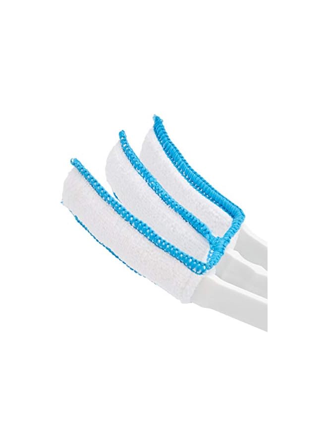 erorex Blinds Duster, Single Pack, Blue And White - Image 4