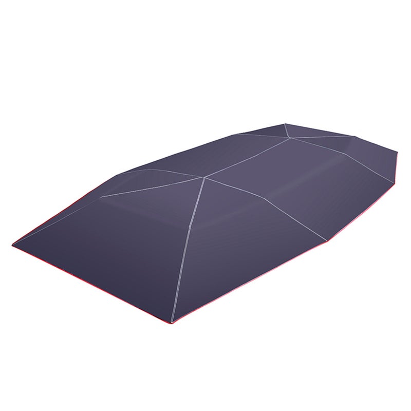 Outdoor Car Vehicle Tent Car Sunshade Cover Snap Buckle Proof Polyester Cover Without bracket - Image 5