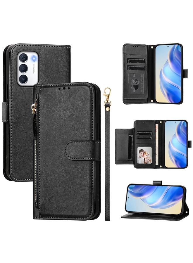 S-TOP Case For Infinix Zero 5G 2023 Multi-Card Slots Zipper Wallet Leather Phone Case - Image 1