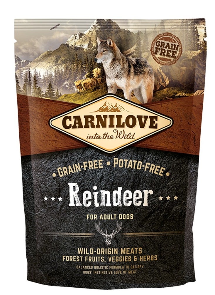 CARNILOVE - Carnilove Reindeer for Adult Dogs 1.5kg - Image 1