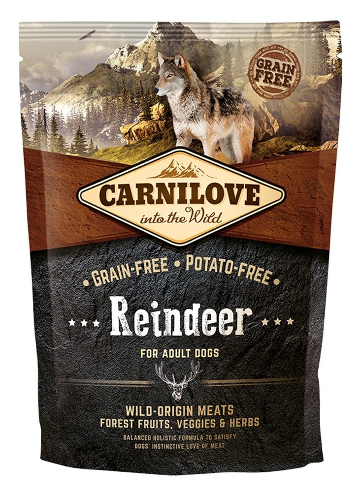 CARNILOVE - Carnilove Reindeer for Adult Dogs 1.5kg - Image 1
