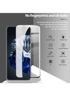 Generic Huawei P60 Pro Screen Protector, 9H Tempered Glass Screen Protector for Huawei P60 Pro,  Premium 3D Curved Edge Guard Film，Case Friendly, Anti-Scratch Film (Edge Adhesive)  - Image 4