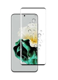 Generic Huawei P60 Pro Screen Protector, 9H Tempered Glass Screen Protector for Huawei P60 Pro,  Premium 3D Curved Edge Guard Film，Case Friendly, Anti-Scratch Film (Edge Adhesive)  - Image 1