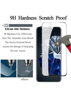 Generic Huawei P60 Pro Screen Protector, 9H Tempered Glass Screen Protector for Huawei P60 Pro,  Premium 3D Curved Edge Guard Film，Case Friendly, Anti-Scratch Film (Edge Adhesive)  - Image 5