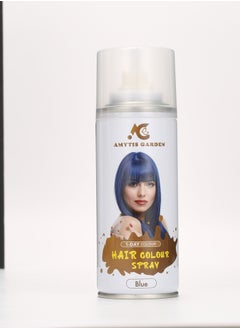 AMYTIS GARDEN Hair Colour Spray    color Blue 135ml  - Image 2