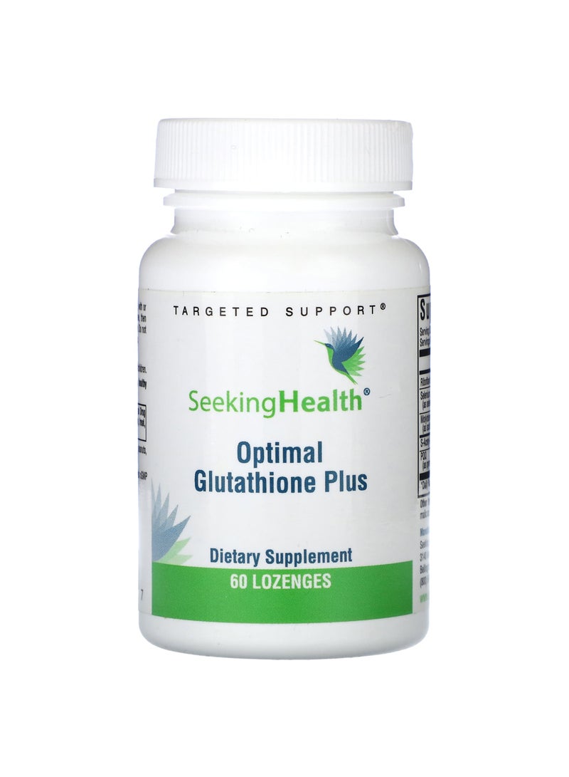 Seeking Health Optimal Glutathione Plus , 60 Lozenges