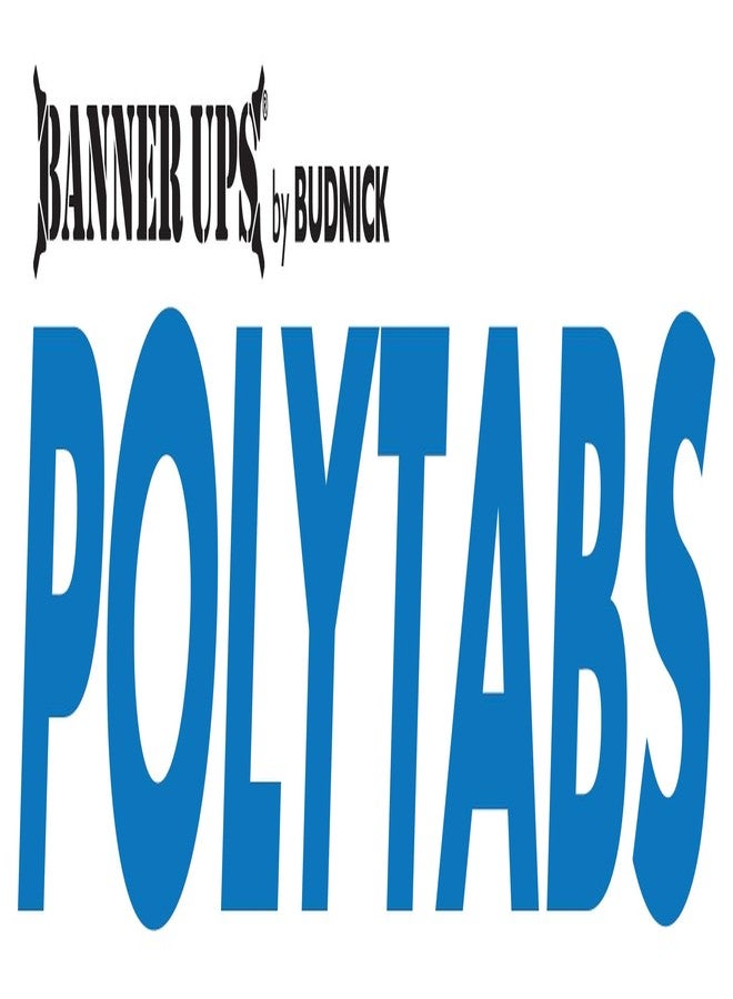 Banner Ups PolyTabs - Crystal Clear BAN062 - Adhesive Grommet Alternative for Banners - Pack of 12 - Image 5