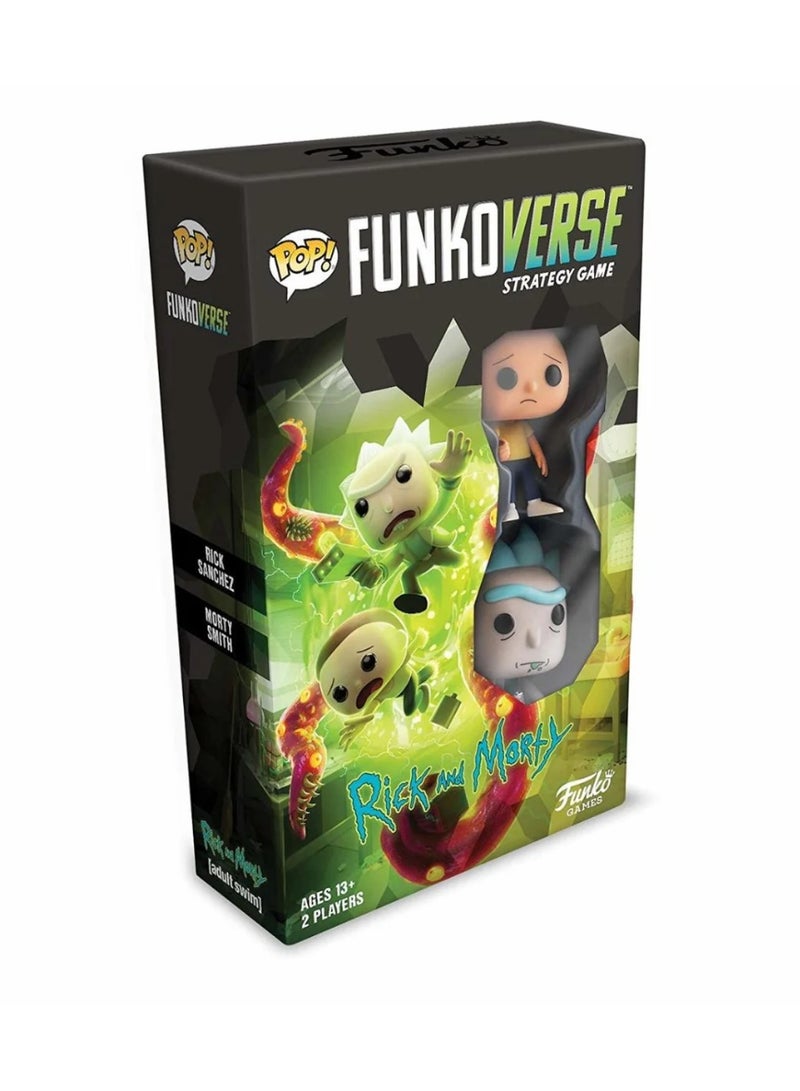 FunkoVerse Strategy Game – Rick & Morty 2‑Pack with Exclusive Pop! Figures - Image 3