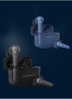 Soundbreeze SEEKEN Soundbreeze Wireless Bluetooth Earbuds - Blue | 40 Hours Playtime | Compatible with iPhone and Samsung | Premium Design | High-Quality.  - Image 3