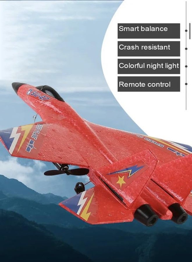 KIDSZILLA Remote Control Airplane 2.4 GHZ Glider Rc Plane, 2 CH Easy to Fly Remote Control Fighter Jet, Epp Foam Rc Aircraft with Automatic Balance Gyro for Kids/Adult-3 - Image 3