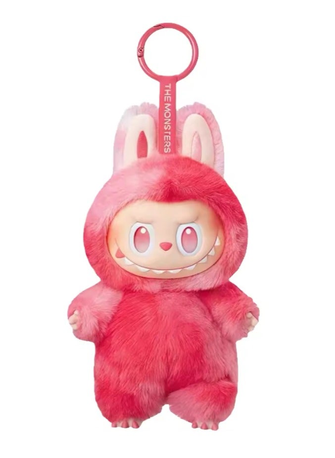Labubu THE MONSTERS Bigmo Energy Plush Keychain Figure red - Image 2