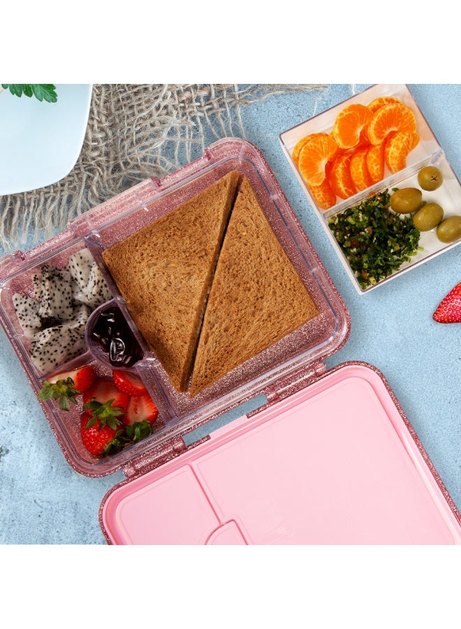 HYDROBREW Sparkle Series Bento Lunch Box - Blush - Image 5