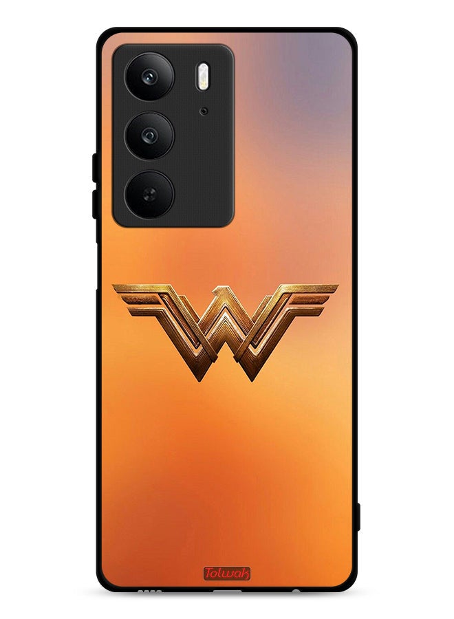 Tolwak Realme C75 4G Protective Case Cover Wonder Women Logo - Image 1